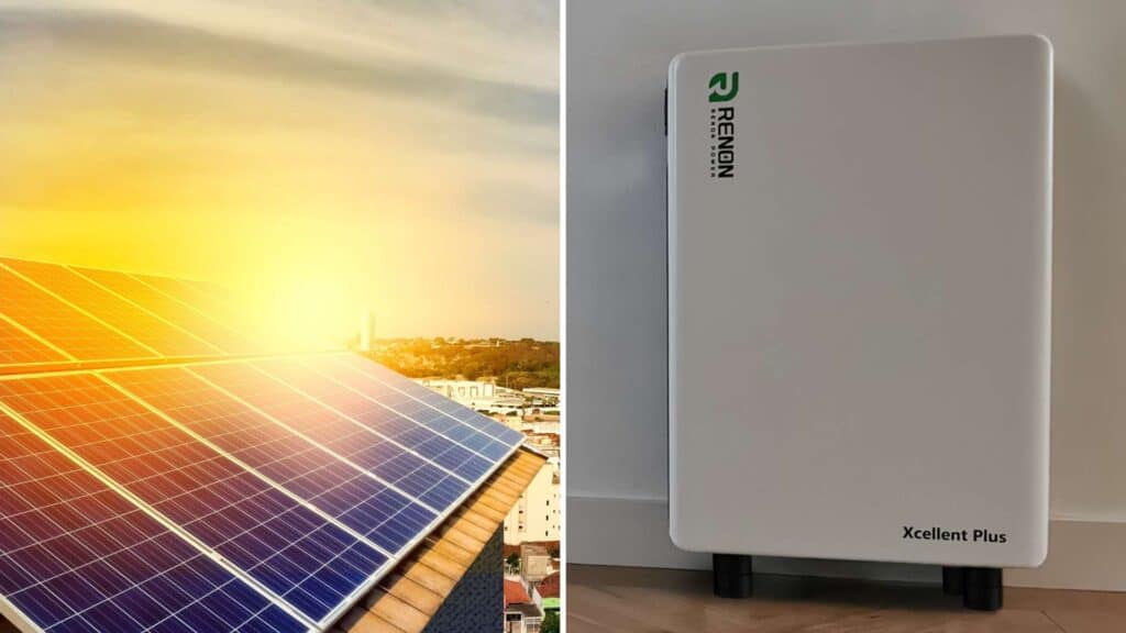 Zonne-energie opslaan thuisbatterij