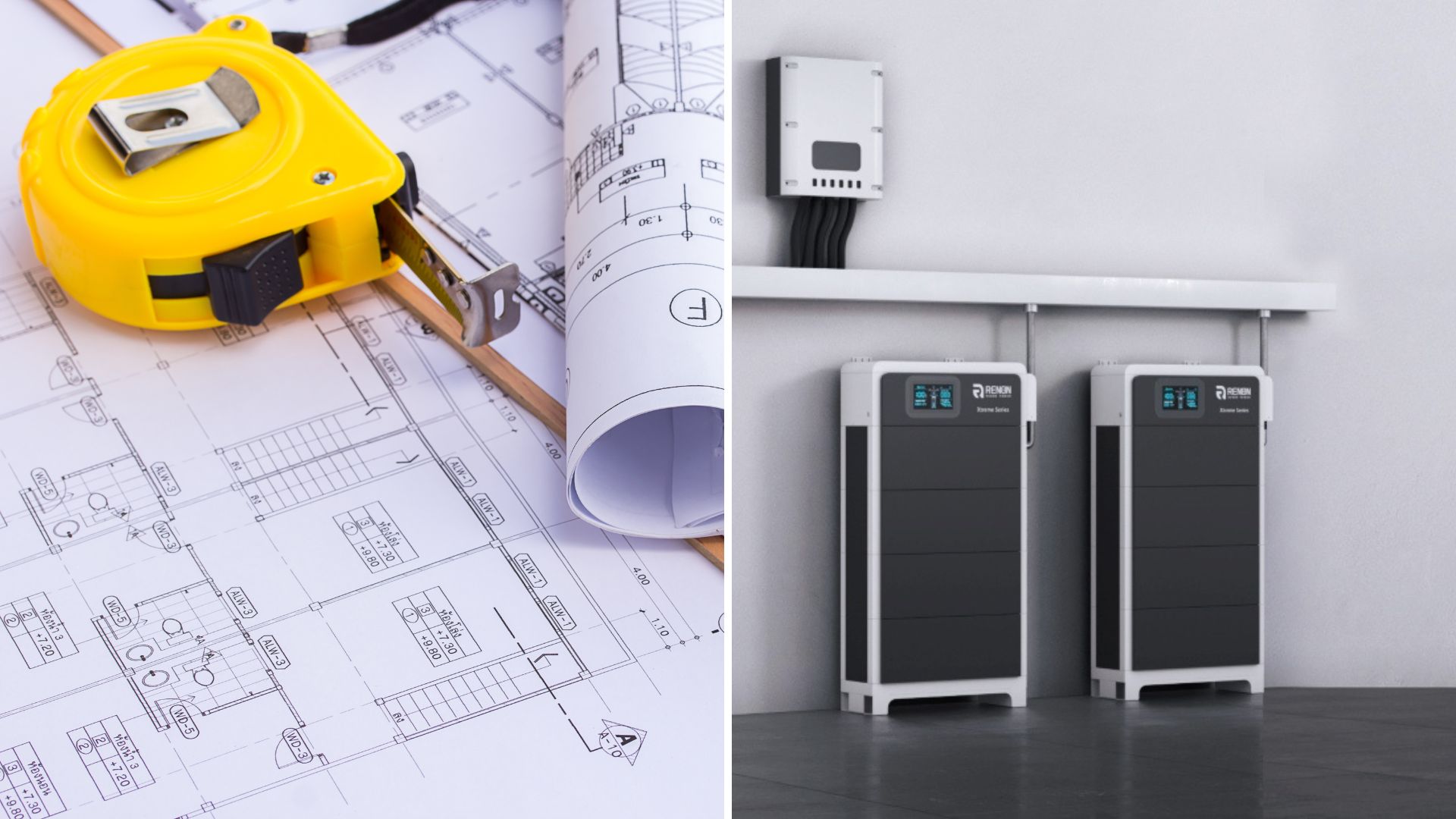 Hoe groot is een thuisbatterij Afmetingen