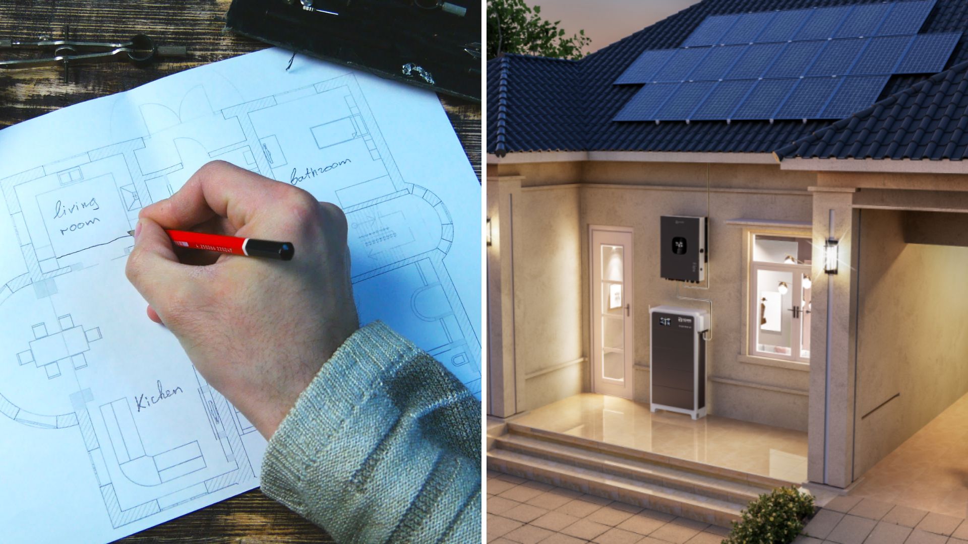 Hoeveel ruimte heeft een thuisbatterij nodig