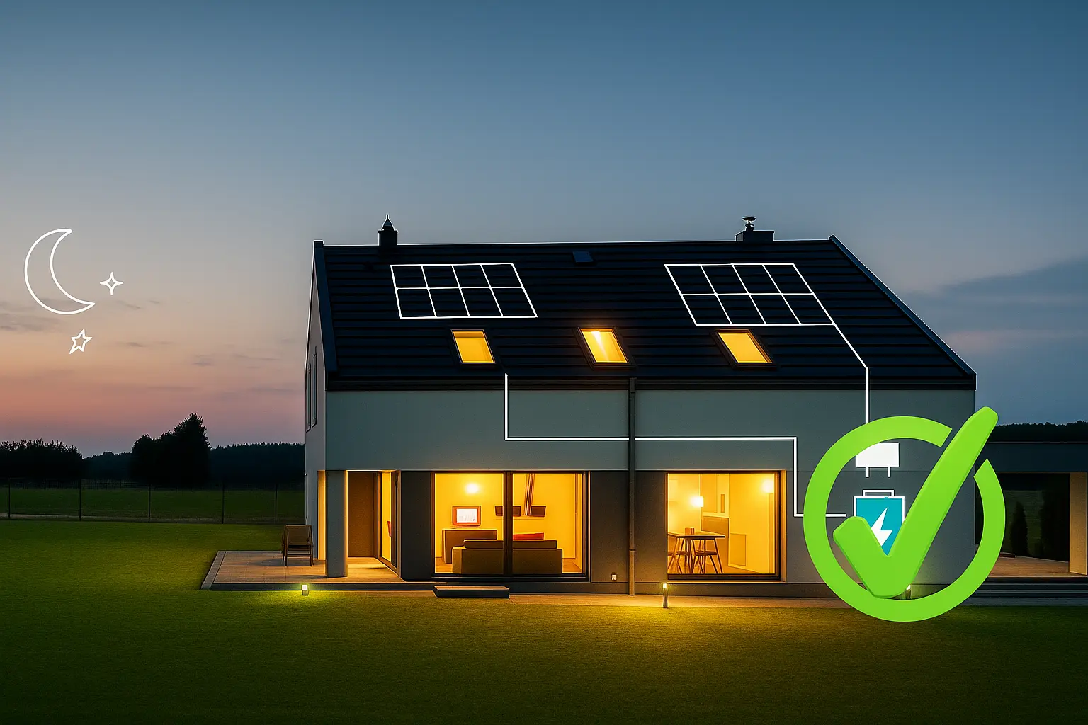 Thuisbatterij buiten plaatsen