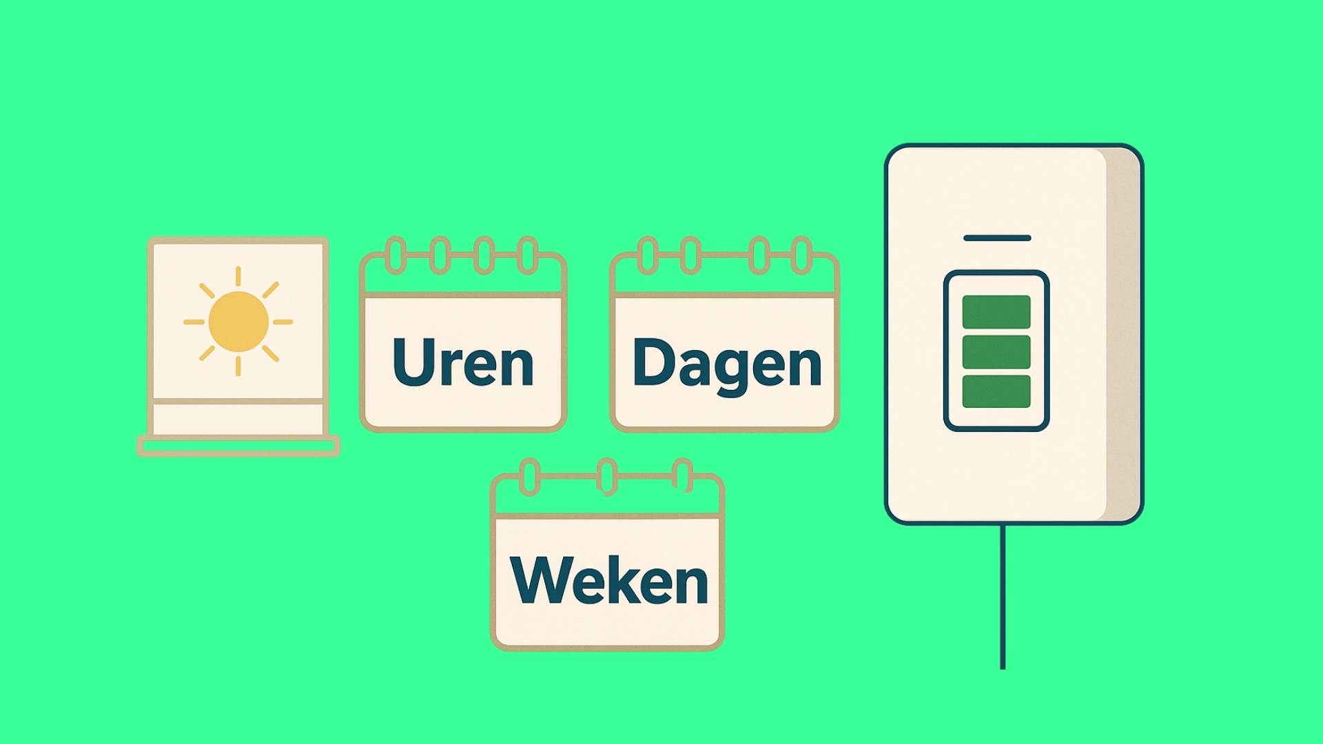 Hoe lang slaat een thuisbatterij stroom op Bolk Energy Solutions